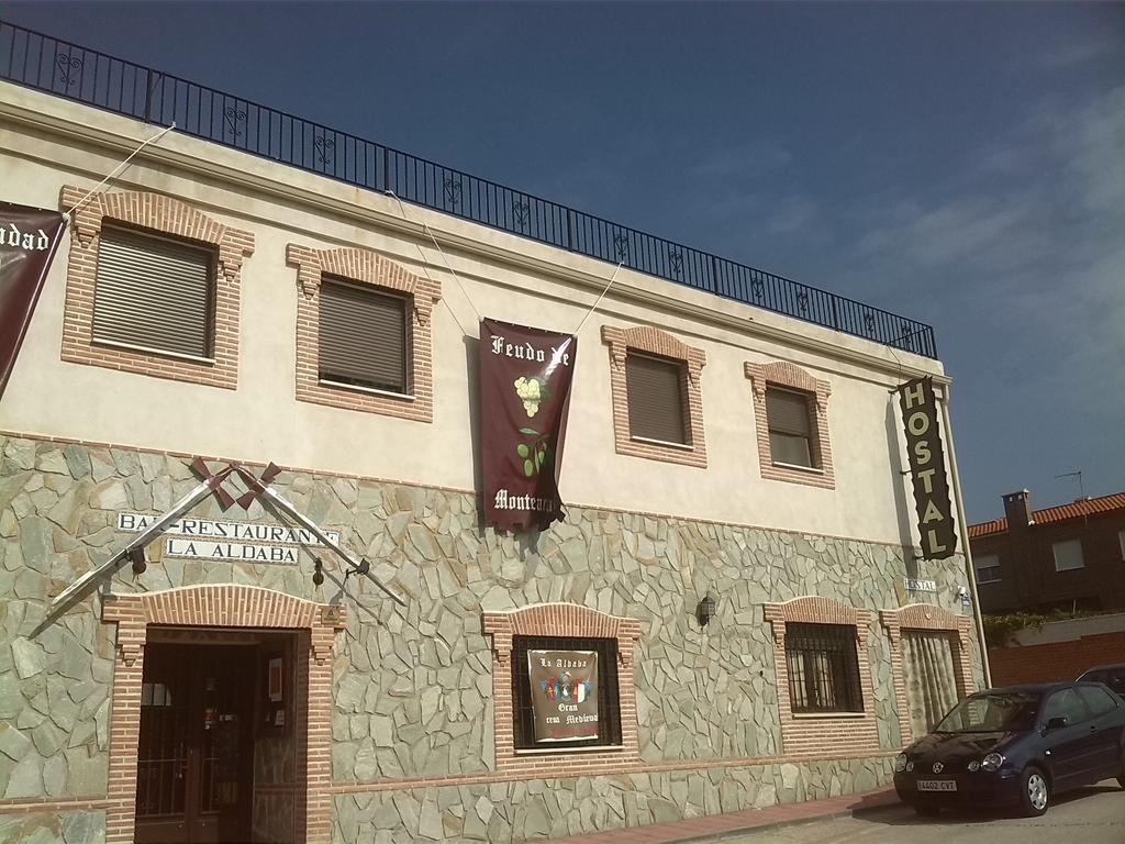 Hostal La Aldaba Hotel Montearagon Buitenkant foto